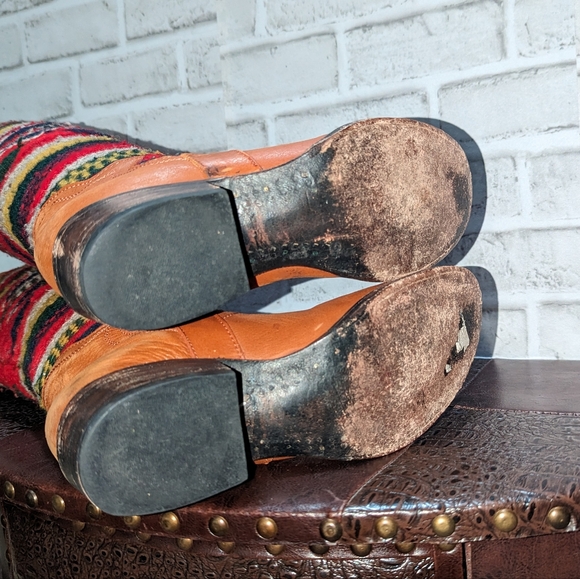 RARE FreeBird Cabal Over the Knee Boots size 8 - Picture 8 of 16